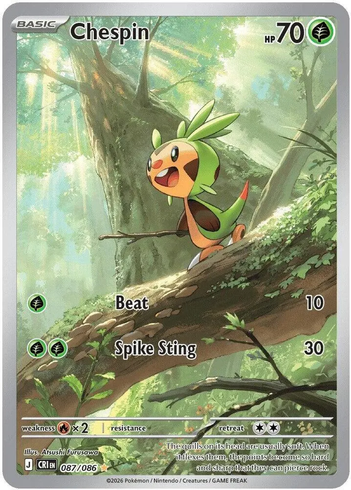 Chespin 087/086 - Chaos Rising